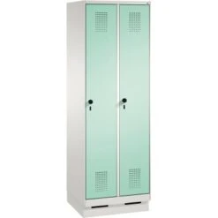 C+P Umkleidespind 4905020S10116 Sitzbank 2Abteile B600mm Lgr/lgn -Lagermöbel 0b94924f 24b1 4fae b91d 1e3009bbde61