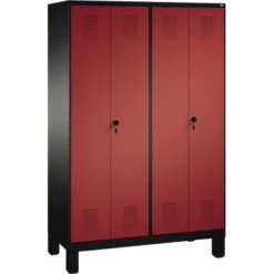 C+P Doppelspind 4902240S10127 Sockel 4Abteile B1200mm Sgr/rrt -Lagermöbel 0d8efbe0 afa5 40a8 8693 1c3c4e15e7e1