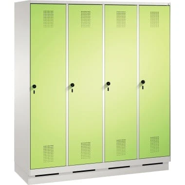 C+P Umkleidespind 4903042S10018 Sitzbank 4Abteile B1600mm Lgr/vgn 7 C+P Umkleidespind 4903042S10018 Sitzbank 4Abteile B1600mm Lgr/vgn – Bild 5