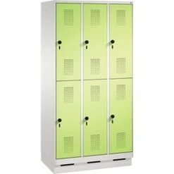 C+P Doppelstockspind 4510130S10022 Sockel 6Fächer B900mm Lgr/vgn -Lagermöbel 2ad86cce 49ee 4142 94d0 a27528bc6c3c