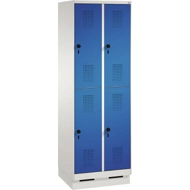 C+P Doppelstockspind 4932020S10097 Sockel 4Fächer B600mm Sgr/ebl 7 C+P Doppelstockspind 4932020S10097 Sockel 4Fächer B600mm Sgr/ebl – Bild 5