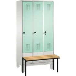C+P Umkleidespind 4902030S10154 Sockel 3Abteile B900mm Lgr/lgn -Lagermöbel 2d543eca 28bf 49dc ba47 31cb40190f67