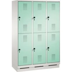 C+P Doppelstockspind 4935032S10009 Sitzbank 6Fächer B1200mm Lgr/lgn 13 C+P Doppelstockspind 4935032S10009 Sitzbank 6Fächer B1200mm Lgr/lgn -Lagermöbel 408f3dbe 4ba6 445f 9902 1d9e58d88093 1