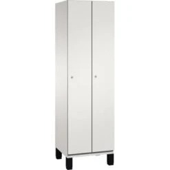 C+P Umkleidespind 4901020S10012 Füße 2Abteile Lgr/lgr -Lagermöbel 449ce987 8929 4512 9b23 6c76e618d3bf