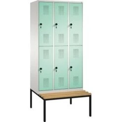 C+P Doppelstockspind 4510130S10012 Füße 6Fächer B900mm Lgr/lgn -Lagermöbel 49e413be a655 458b a39b ed919a771634