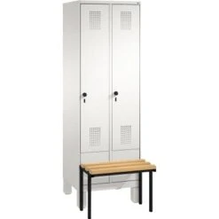 C+P Umkleidespind 4903020S10017 Sitzbank 2Abteile B600mm Lgr/vgn -Lagermöbel 61897f44 3265 4aba 9977 d2d3e8cca0a5 1