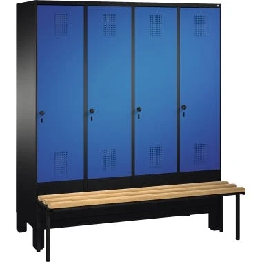 C+P Umkleidespind 4903042S10025 Sitzbank 4Abteile B1600mm Sgr/ebl 3 C+P Umkleidespind 4903042S10025 Sitzbank 4Abteile B1600mm Sgr/ebl