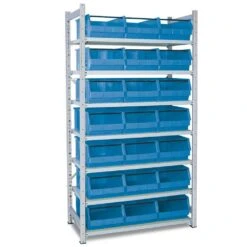 Magazinschrank Mit 26 Sichtlagerkästen, H1980xB1000xT420mm -Lagermöbel 6c0a9e66 de50 4287 8bd1 b33e0676f9f0