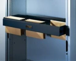 Fachboden, F. Rollladenschrank, F. Schrank HxBxT 1030x1200x420mm, Tragl. 50kg, Stahl, Anthrazit -Lagermöbel 84a5ce9d 2f85 4792 84a1 fb7740983a4a 14