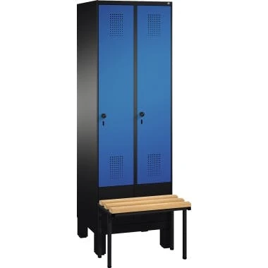 C+P Umkleidespind 4902020S10008 Sockel 2Abteile B600mm Sgr/ebl 4 C+P Umkleidespind 4902020S10008 Sockel 2Abteile B600mm Sgr/ebl – Bild 2