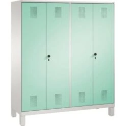 C+P Umkleidespind 4901042S10064 Füße 4Abteile B1600mm Lgr/lgn 13 C+P Umkleidespind 4901042S10064 Füße 4Abteile B1600mm Lgr/lgn -Lagermöbel a21b1070 8cb8 4503 adf2 8f5dcfd275c3 1