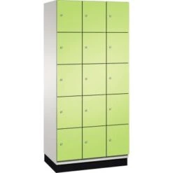 C+P Fächerschrank 4510430S10013 Sockel 15Fächer B900mm Lgr/vgn