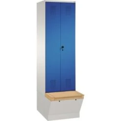 C+P Doppelspind 4905620S10053 Sitzbox 2Abteile B600mm Lgr/vgn -Lagermöbel bec30155 510b 4231 a1d0 da99141ef8ee