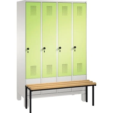 C+P Umkleidespind 4905040S10000 Sitzbank 4Abteile B1200mm Lgr/lgr 7 C+P Umkleidespind 4905040S10000 Sitzbank 4Abteile B1200mm Lgr/lgr – Bild 5