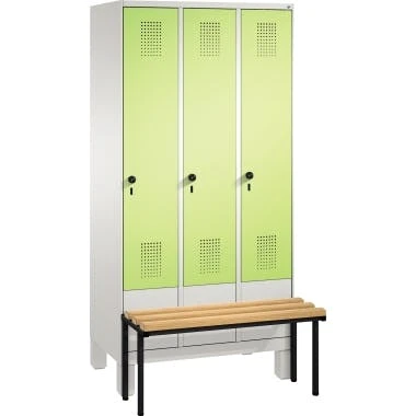 C+P Umkleidespind 4510030S10056 Sockel 3Abteile B900mm Lgr/vgn 5 C+P Umkleidespind 4510030S10056 Sockel 3Abteile B900mm Lgr/vgn – Bild 3