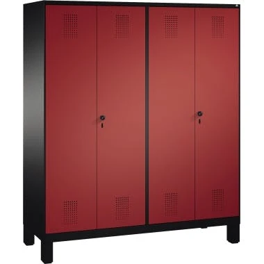 C+P Doppelspind 4901242S10004 Füße 4Abteile B1600mm Sgr/rrt 3 C+P Doppelspind 4901242S10004 Füße 4Abteile B1600mm Sgr/rrt