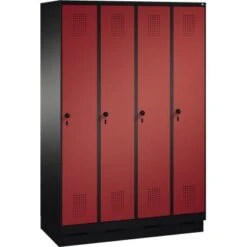 C+P Doppelspind 4902240S10127 Sockel 4Abteile B1200mm Sgr/rrt -Lagermöbel e4cb6da6 2d2e 420b 8dbf 9b35b711a396