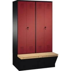 C+P Doppelspind 4902240S10127 Sockel 4Abteile B1200mm Sgr/rrt -Lagermöbel f7522a10 3820 458d a7a7 c08341e55294